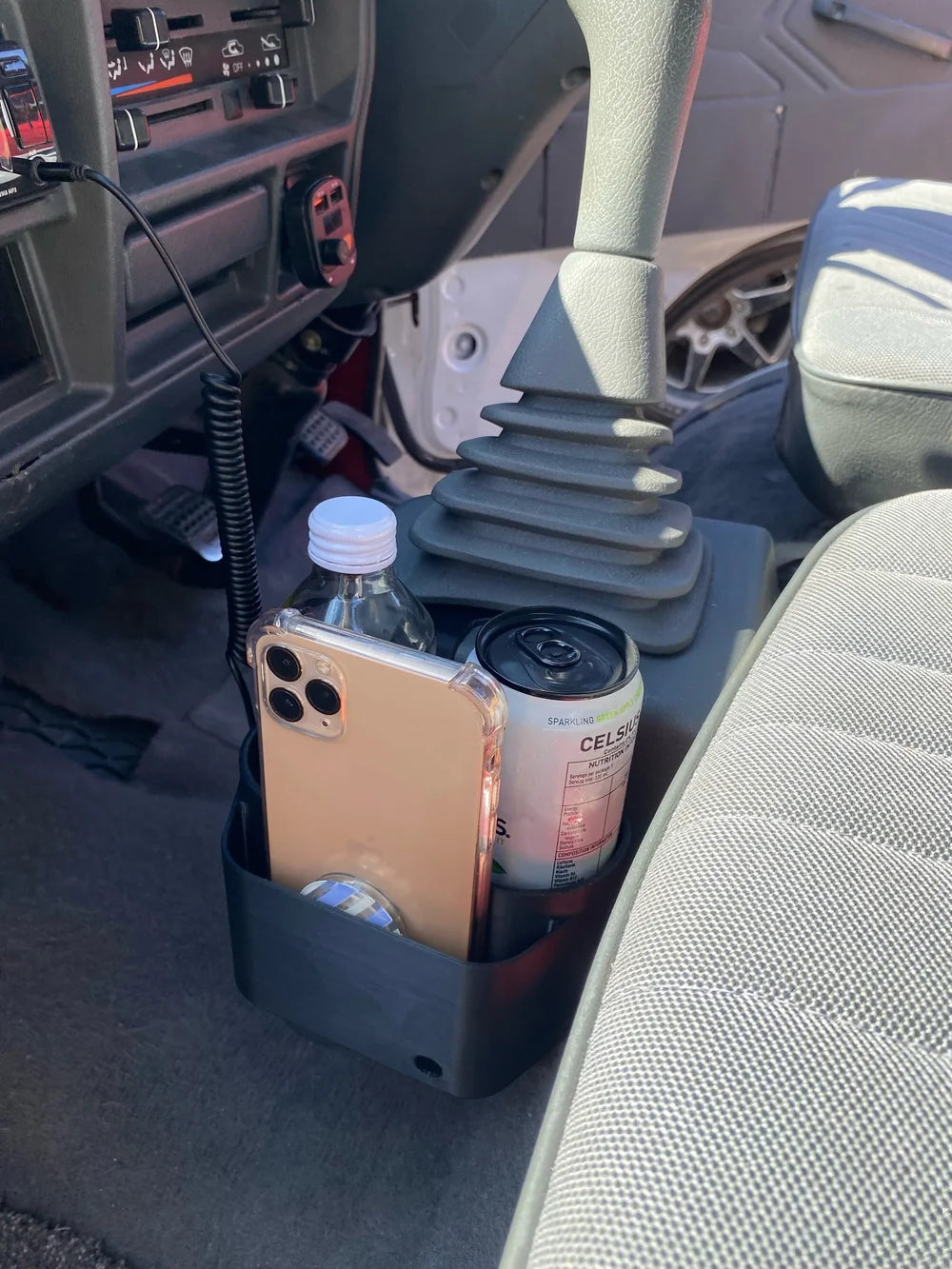 Cup Holder With Phone Pouch (Mitsubishi L300)