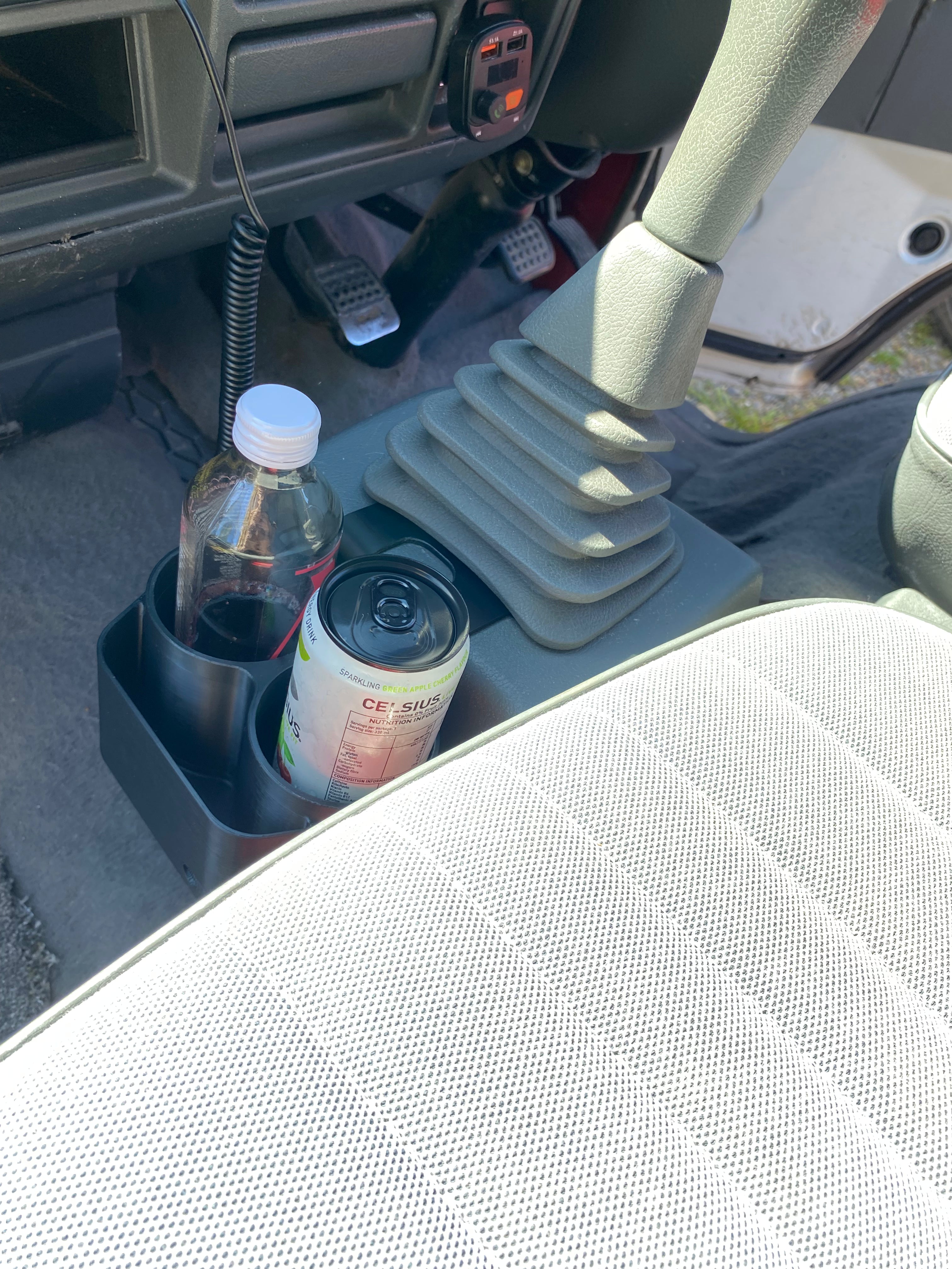 Cup Holder With Phone Pouch (Mitsubishi L300)