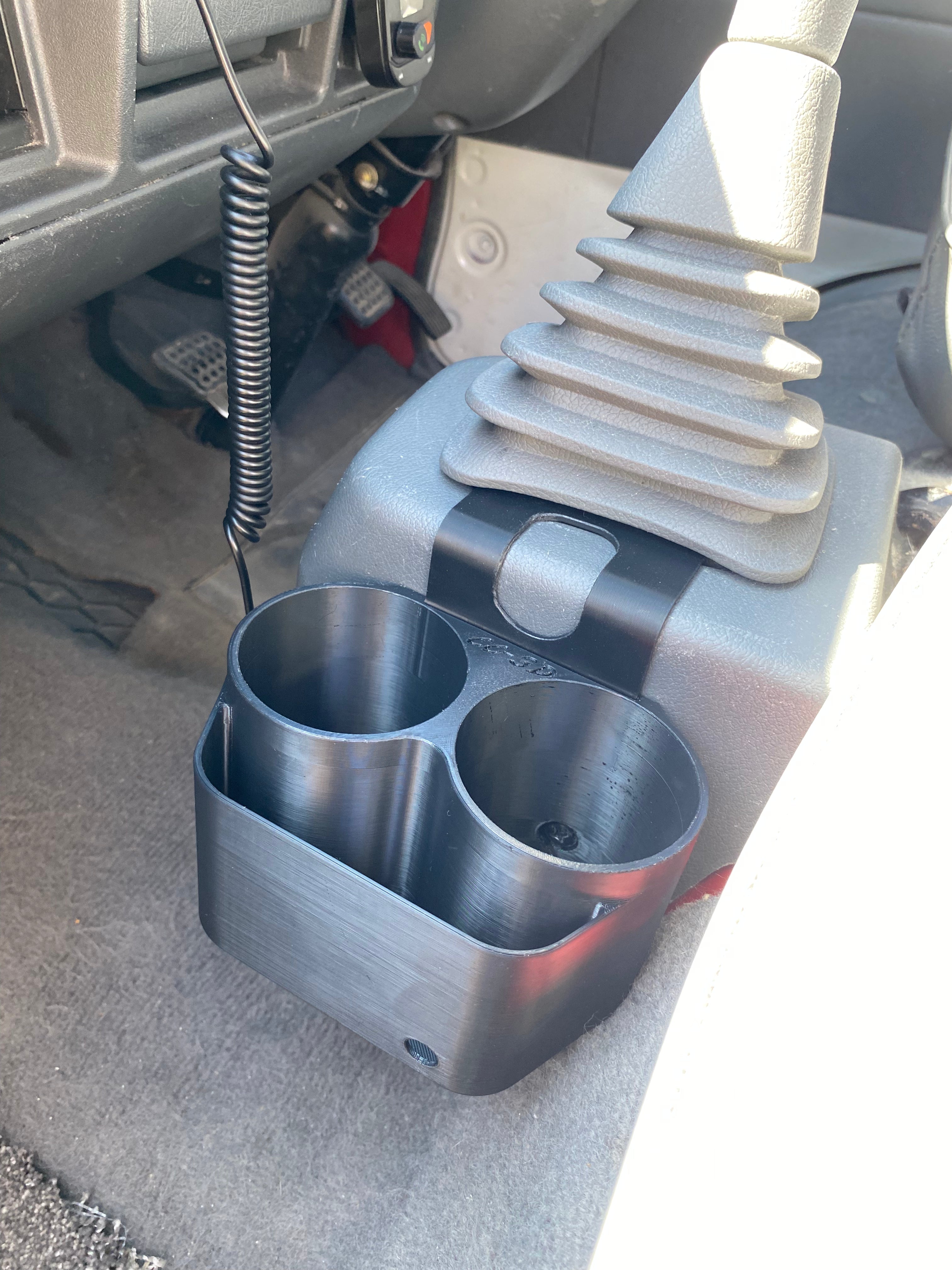 Cup Holder With Phone Pouch (Mitsubishi L300)